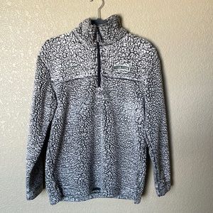Dartmouth Sherpa 1/4 zip. Size small